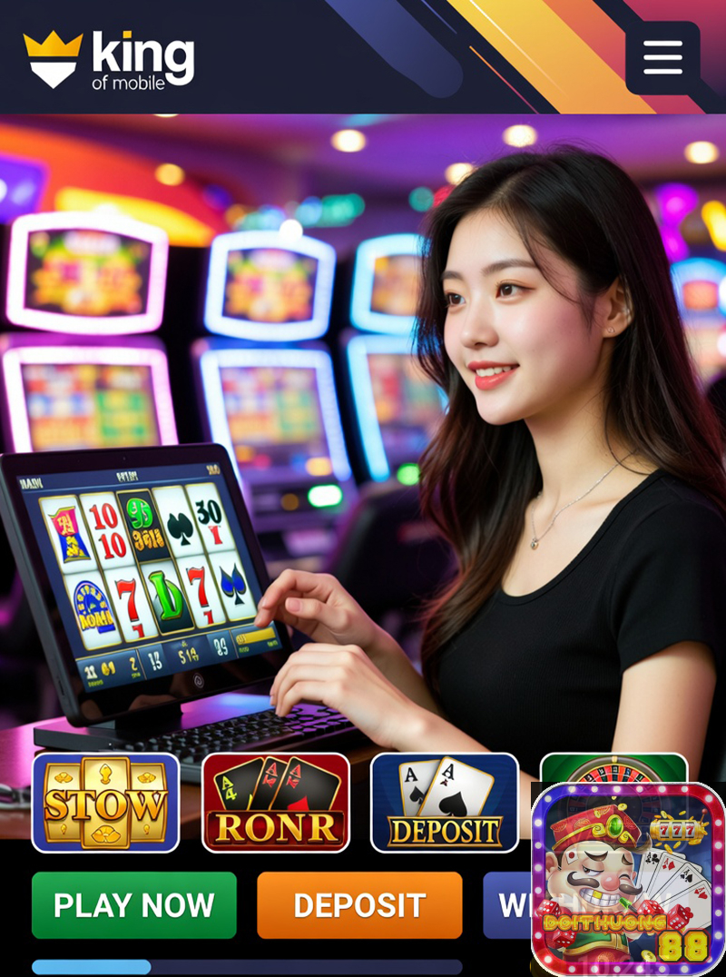 King of Mobile – Cổng game đổi thưởng uy tín an toàn cho di động