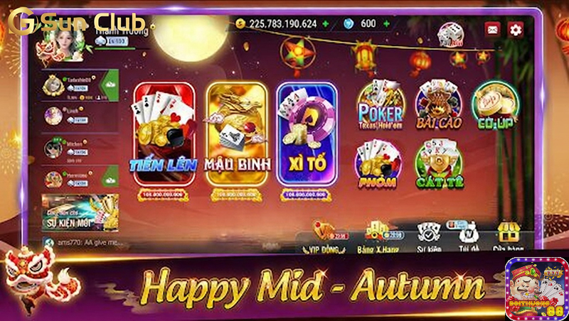 Gsun Club – Thiên đường game bài đổi thưởng dành cho người chơi Việt